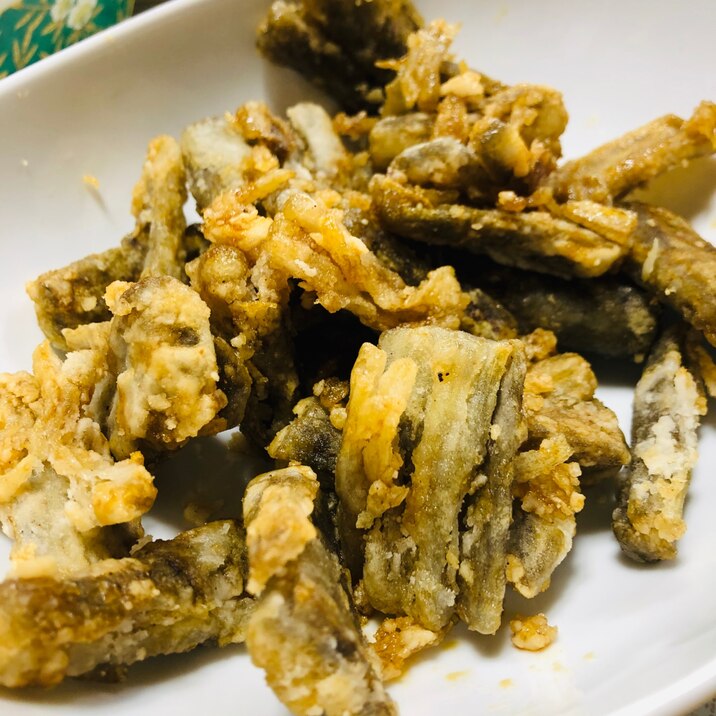 山形の郷土料理!柔らかい❤️ゴボウ揚げ甘だれ和え